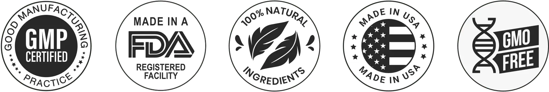 quality certification badges