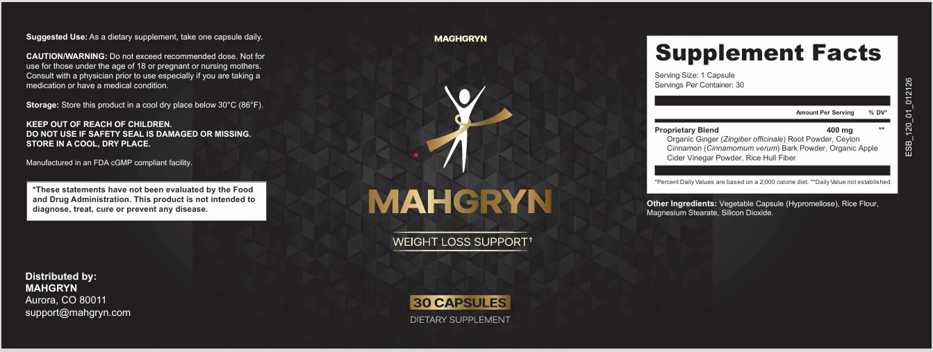 Mahgryn label